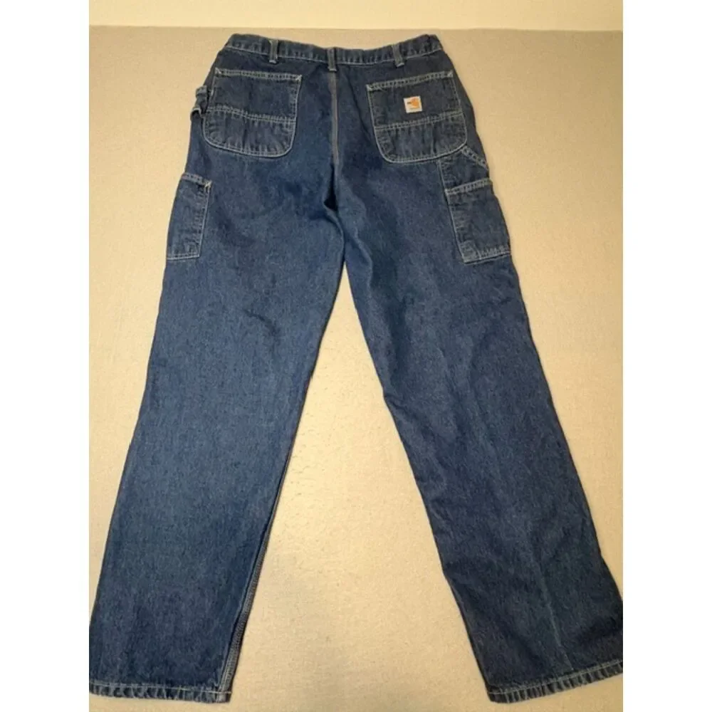 Carhartt Cat 2 Loose Fit Mens Carpenter Jeans 36x34
